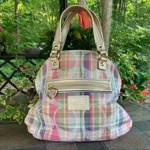 Coach Poppy Daisy Madras Bag